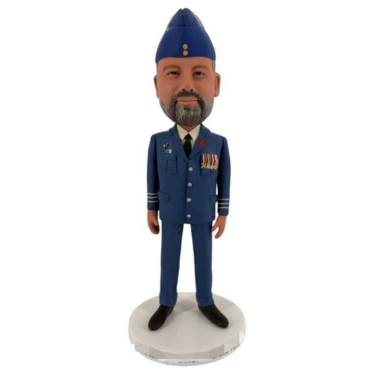 Custom Military Lieutenant colonel Bobblehead navy, Air Force, army Gift