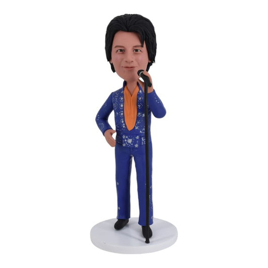 Custom Singer Bobblehead Personalized music artist doll