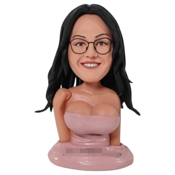 Custom face Boobs Shaking Bobblehead unique personalized gift