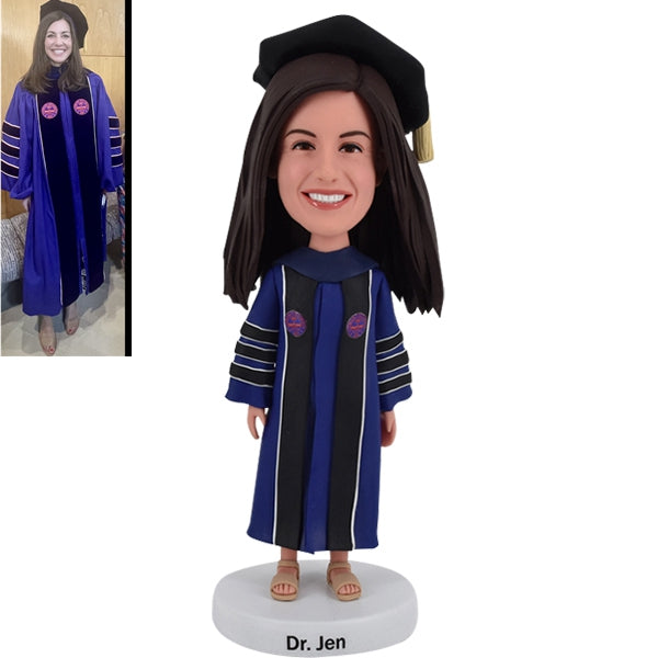 Graduation Bobblehead custom from photo