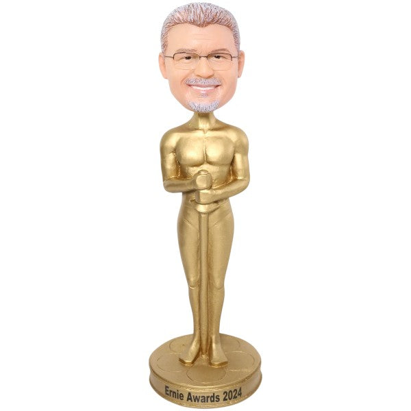 Custom Bobble Head Oscar Golden Statue Award