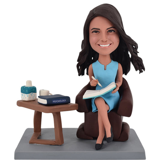 Counselor Therapist Psychologist Bobble Head Custom