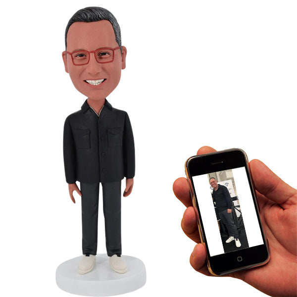 Fully custom bobblehead doll from head to toe