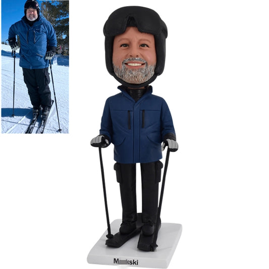 Custom Skiing Bobblehead