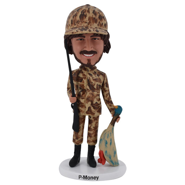 Custom Personalized Hunter Hunting Bobblehead