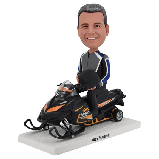 Custom Snowmobile Ski Doo bobblehead