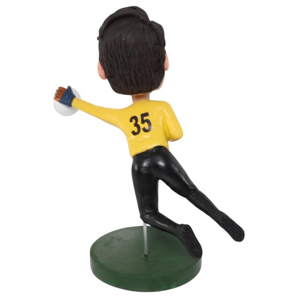 Goalie Goalkeeper bobblehead personalized figure