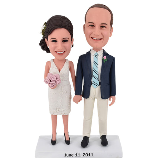 Anniversary Bobblehead for Parents