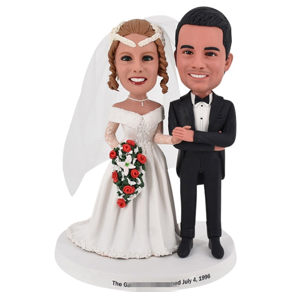 Wedding Anniversary couple Bobbleheads