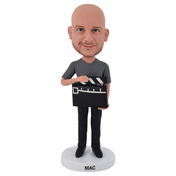 TV Director Custom Bobblehead Movie Film