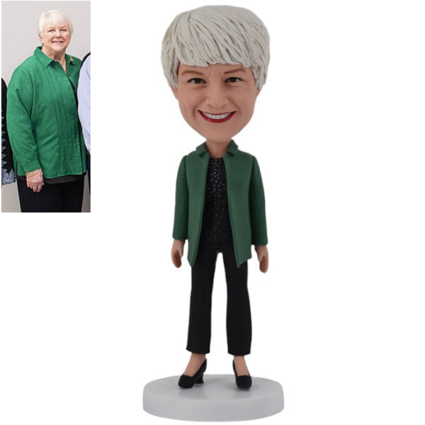 Female Retirement Bobblehead