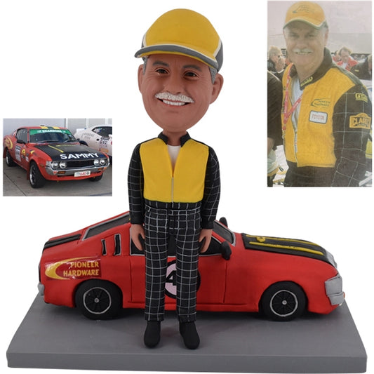 Custom Bobblehead with car from picture