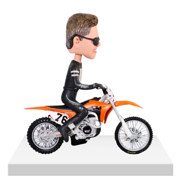 Custom Dirt bike biking Bobblehead