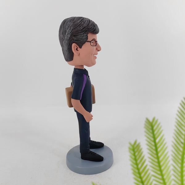 Personalized FedEx Courier Bobblehead