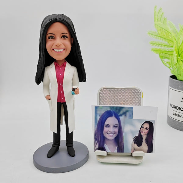 Custom bobblehead pharmacist chemist