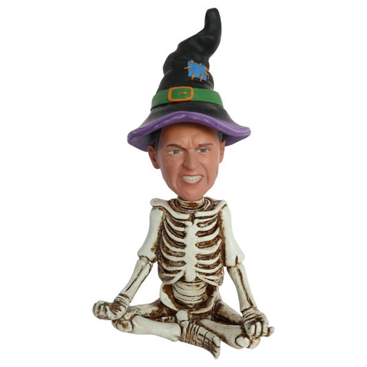 Spooky Halloween Skull Bobblehead Custom