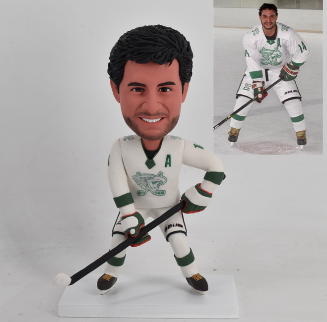 Hockey Bobblehead from Photo