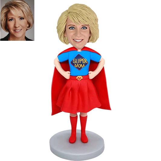 Personalized Bobble Head for Super Mom Mother's day