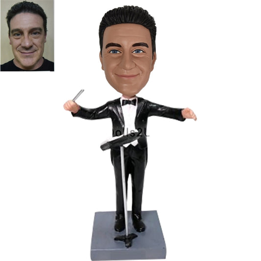 Orchestra Conductor Custom Bobblehead