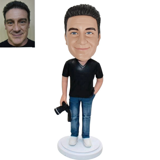 Custom Photographer Bobble Head from Picture