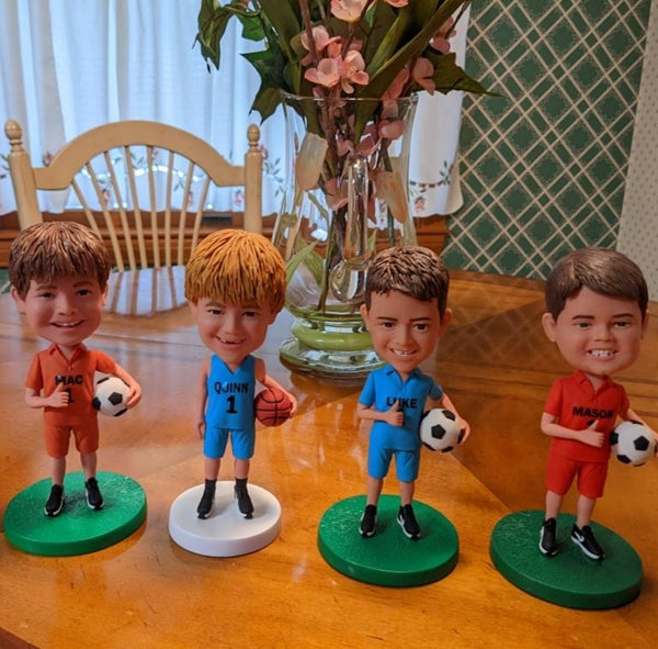 Custom Soccer Kid Bobblehead