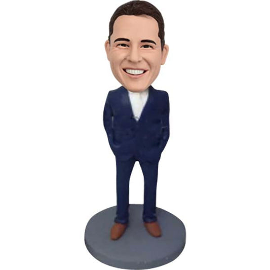 Custom Bobblehead for Best Man groom