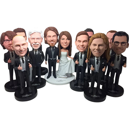 Custom Bobbleheads Bulk for Wedding