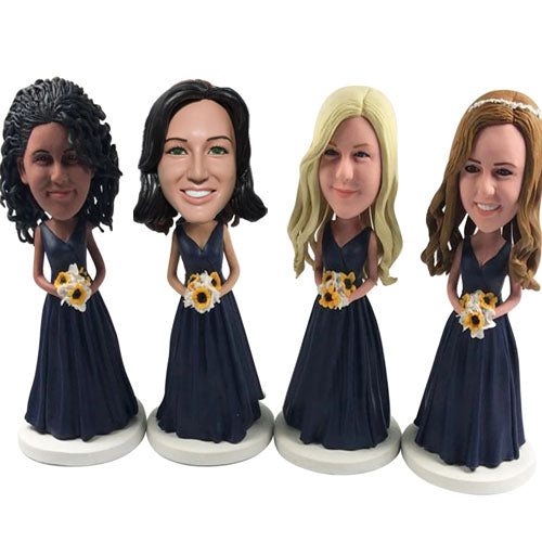 Wedding Bobblehead Custom Bulk Bridesmaid