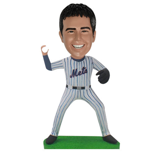 Mets Baseball Custom Bobbleheads