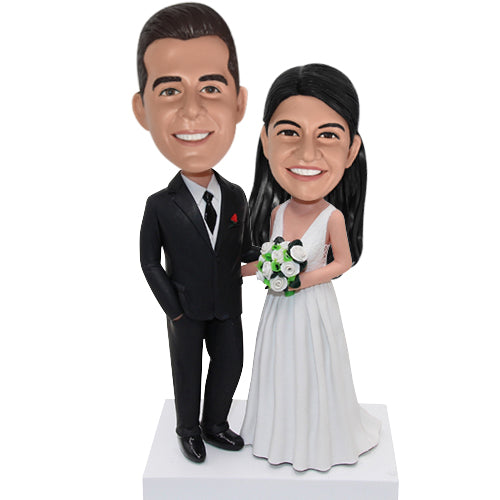 Custom Bobbleheads for Wedding Classical