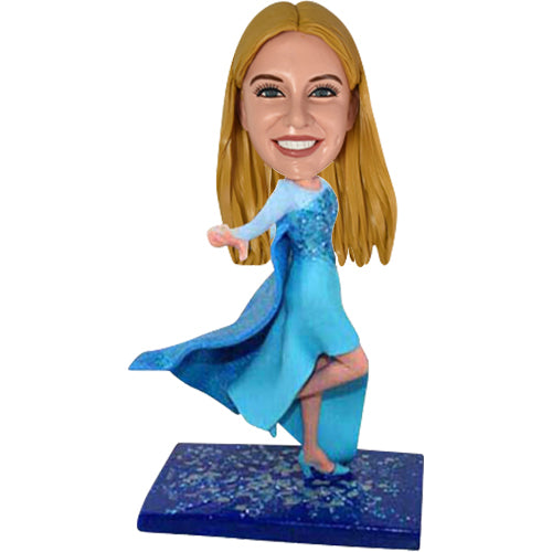 Custom Elsa Bobblehead Dolls