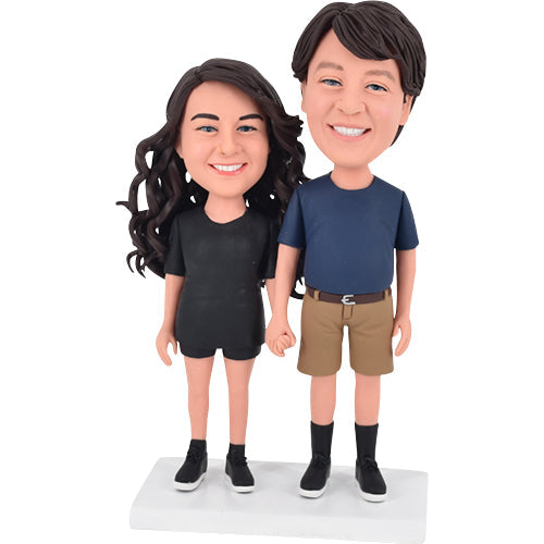 Classical Bobbleheads Custom for Sweet Couple