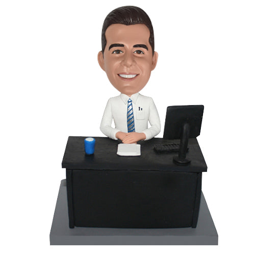 Bobbleheads Custom Male Secretary Office BOSS