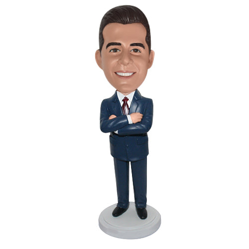 Boss/CEO Bobblehead Custom Arm Crossed – Bobbleheadcustom.ca