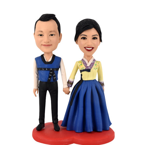 Custom Cake Toppers Korean Wedding