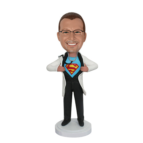 Personalized Super Doctor Bobble Head