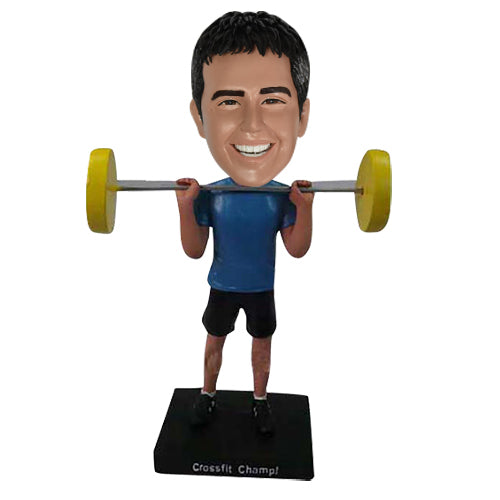 Weightlifting Bobbleheads Custom Doll