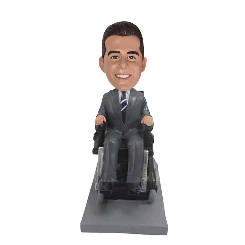 Custom Bobblehead in Wheelchair