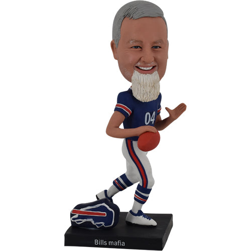 Customized Football Player Bobbleheads Buffalo Bills