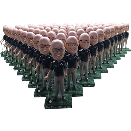 Golf bulk custom bobbleheads(all are same)