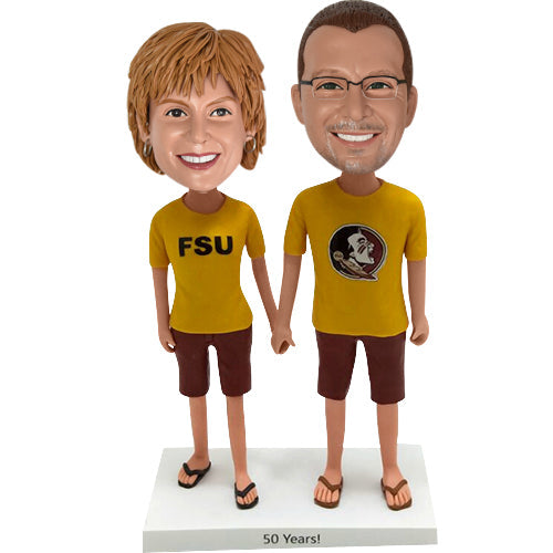 Couple Bobbleheads FSU Florida State Baseball