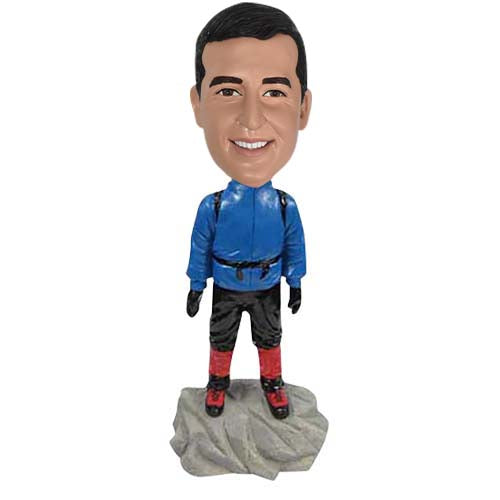 Custom Mountain Climber Bobbleheads