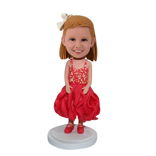 Custom Bobblehead Flower Girl