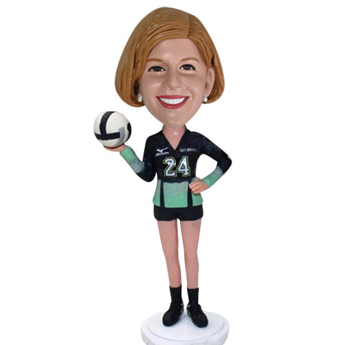 Volleyball Bobblehead Custom Female