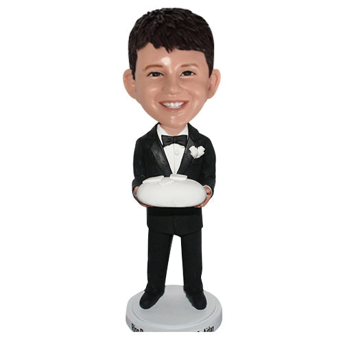 Custom Ring bearer Bobbleheads