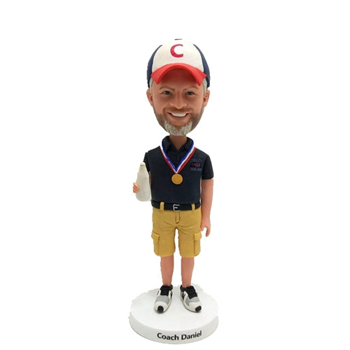 Water Polo Coach Bobbleheads Custom